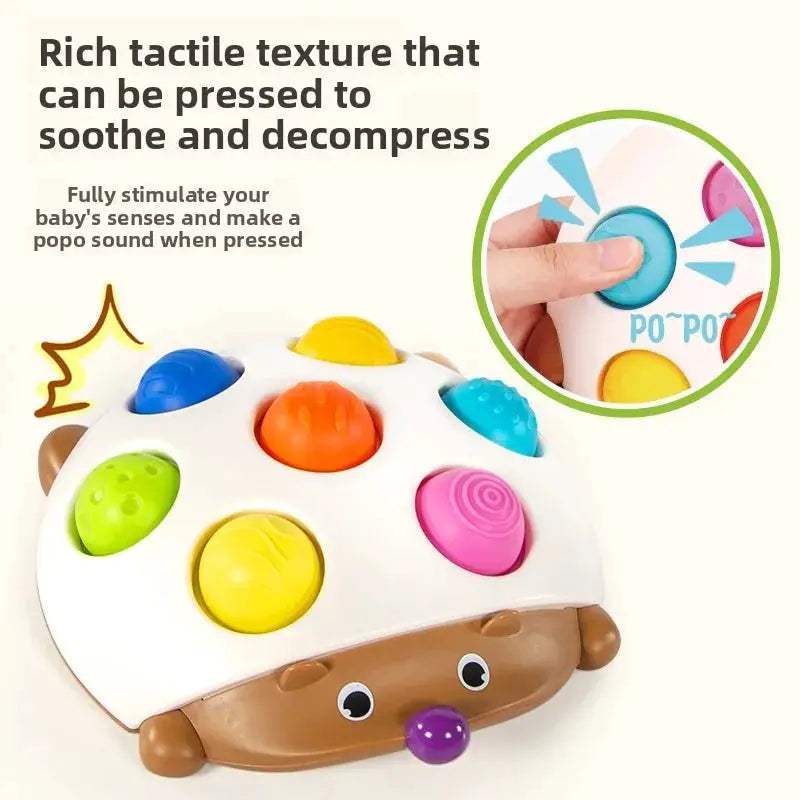Hedgehog Spiky Educational Toy Boosts Baby Hand Eye Coordination - ToylandEU