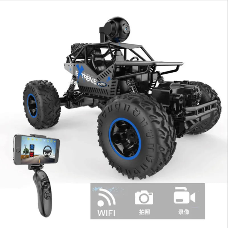 HD WIFI Camera RC Alloy Die Cast Car APP Control Mode Bigfoot Monster Toyland EU