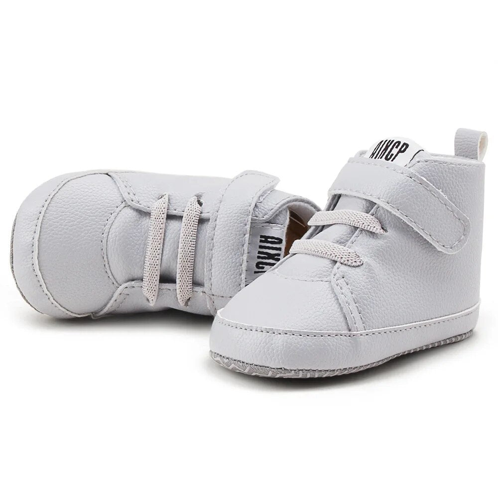 Baby PU Leather Fashion Boots for 0-18 Months Boys and Girls - ToylandEU