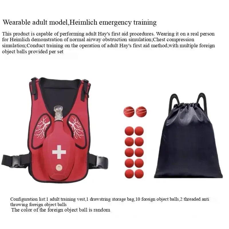  Heimlich Training Vest For Safe Choking Rescue Practice -  ToylandEU™