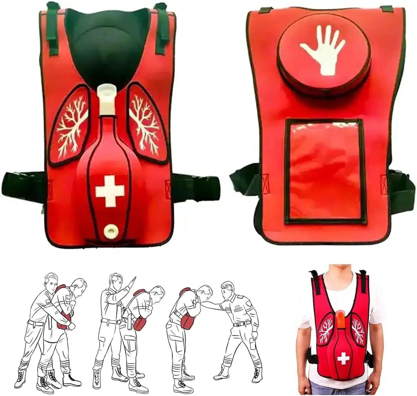  Heimlich Training Vest For Safe Choking Rescue Practice -  ToylandEU™