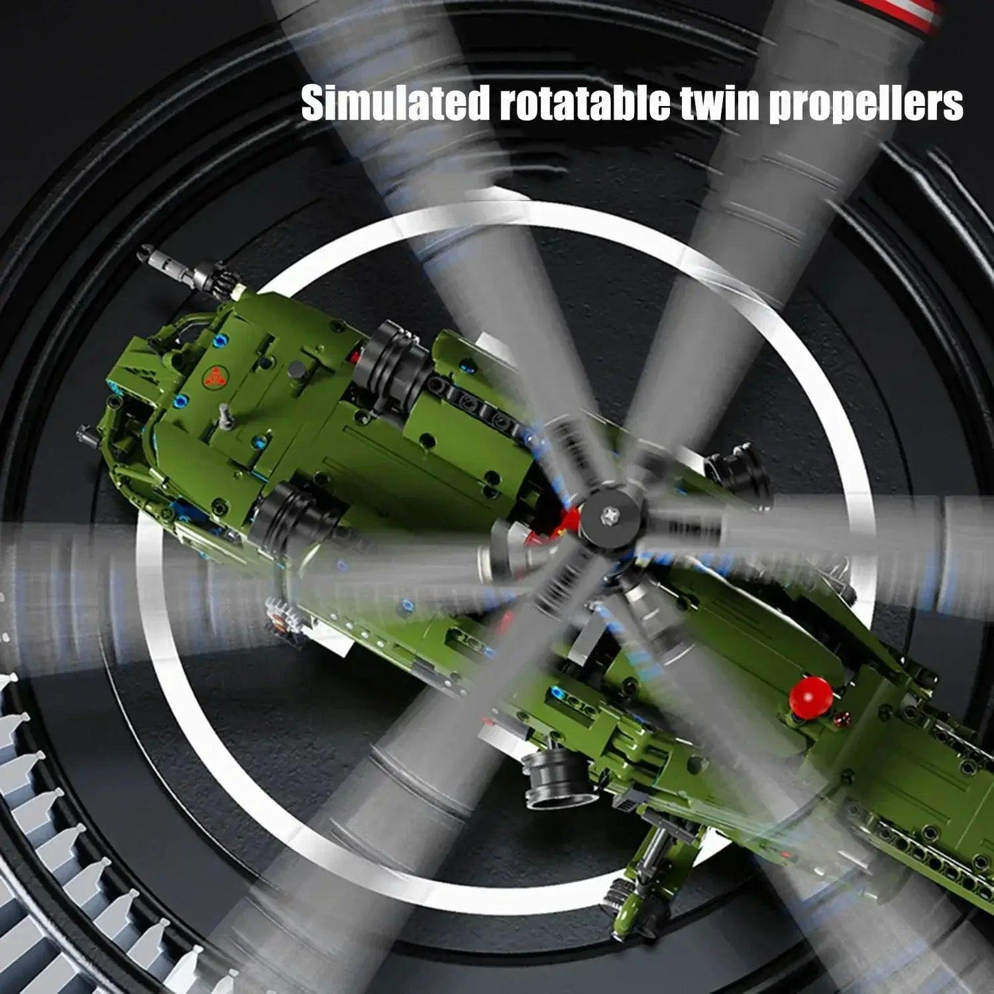 Helicopter Building Blocks Set Premium Desktop Decor -  ToylandEU™