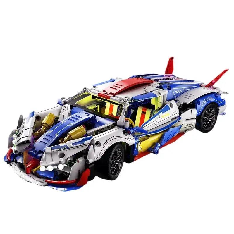  Helios Supercar Building Block Set Realistic Racing -  ToylandEU™