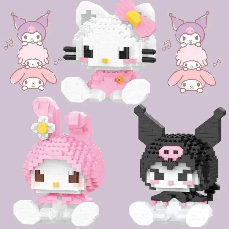  Hello Kitty Building Blocks Lego Compatible Set Safe -  ToylandEU™