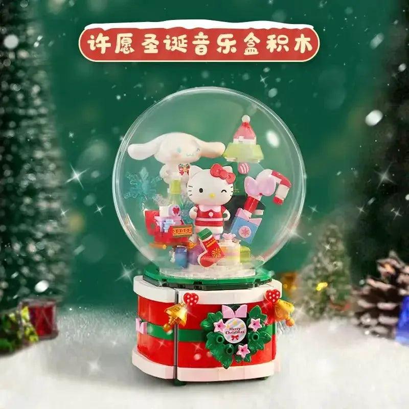  Hello Kitty Christmas Music Box Rotating Blocks Set -  ToylandEU™