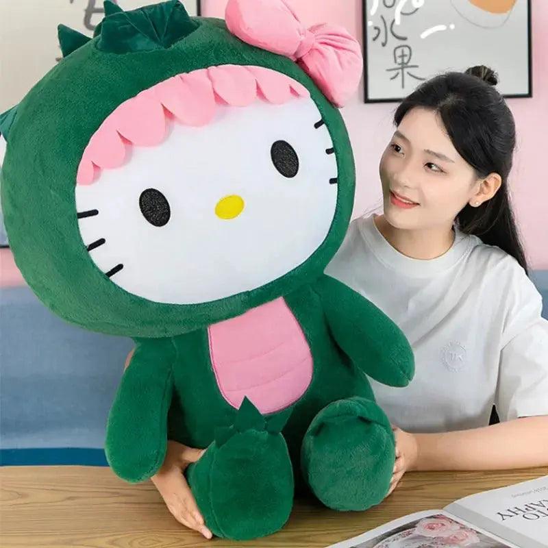  Hello Kitty Dinosaur Plush Giant Pillow For Cozy Sleep -  ToylandEU™