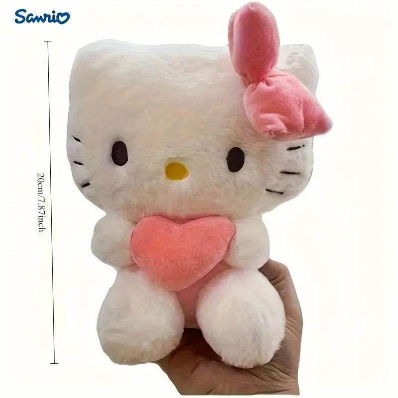  Hello Kitty Plush Pillow 22cm Soft Heart Shape Toy -  ToylandEU™