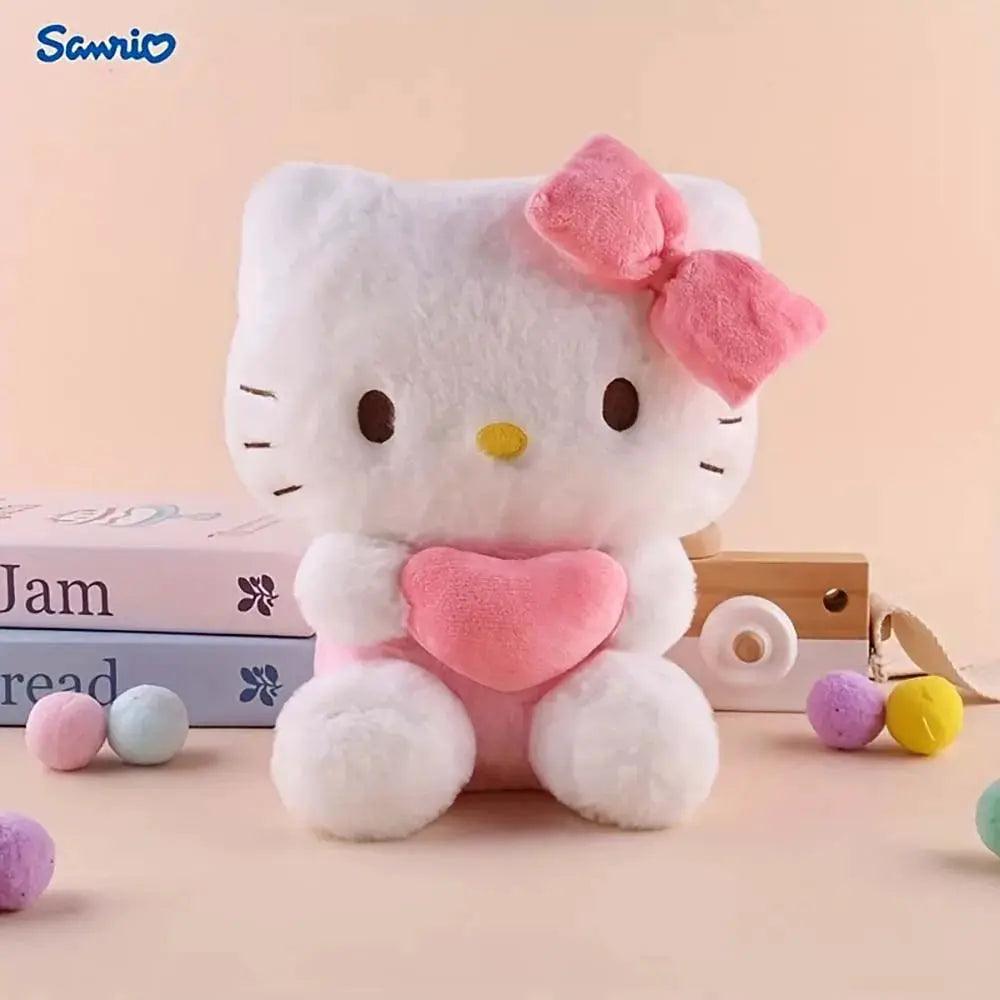  Hello Kitty Plush Pillow 22cm Soft Heart Shape Toy -  ToylandEU™