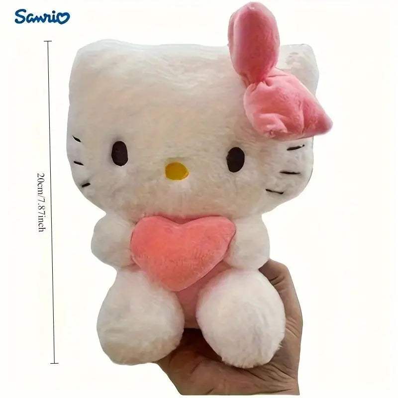  Hello Kitty Plush Pillow 22cm Soft Heart Shape Toy -  ToylandEU™