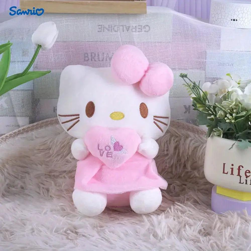  Hello Kitty Plush Toy Soothing Heart Shaped Pink -  ToylandEU™