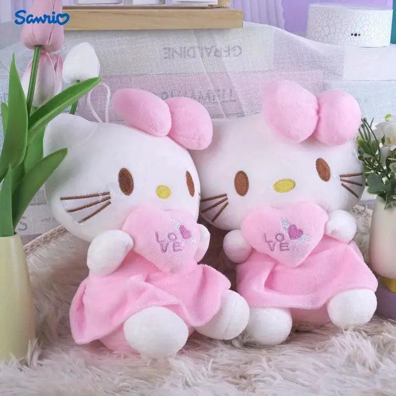  Hello Kitty Plush Toy Soothing Heart Shaped Pink -  ToylandEU™