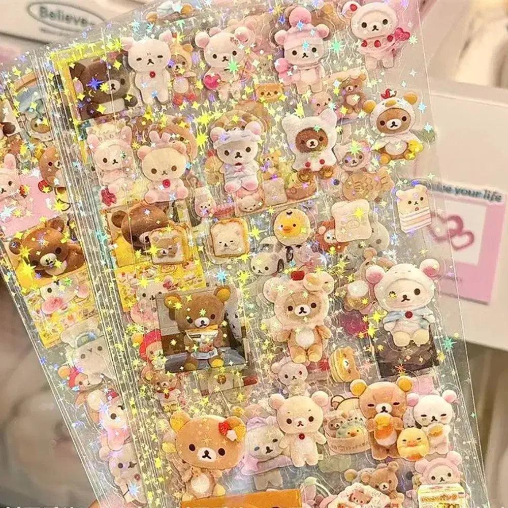  Hello Kitty Rilakkuma Die Cut Sticker Set With Laser -  ToylandEU™