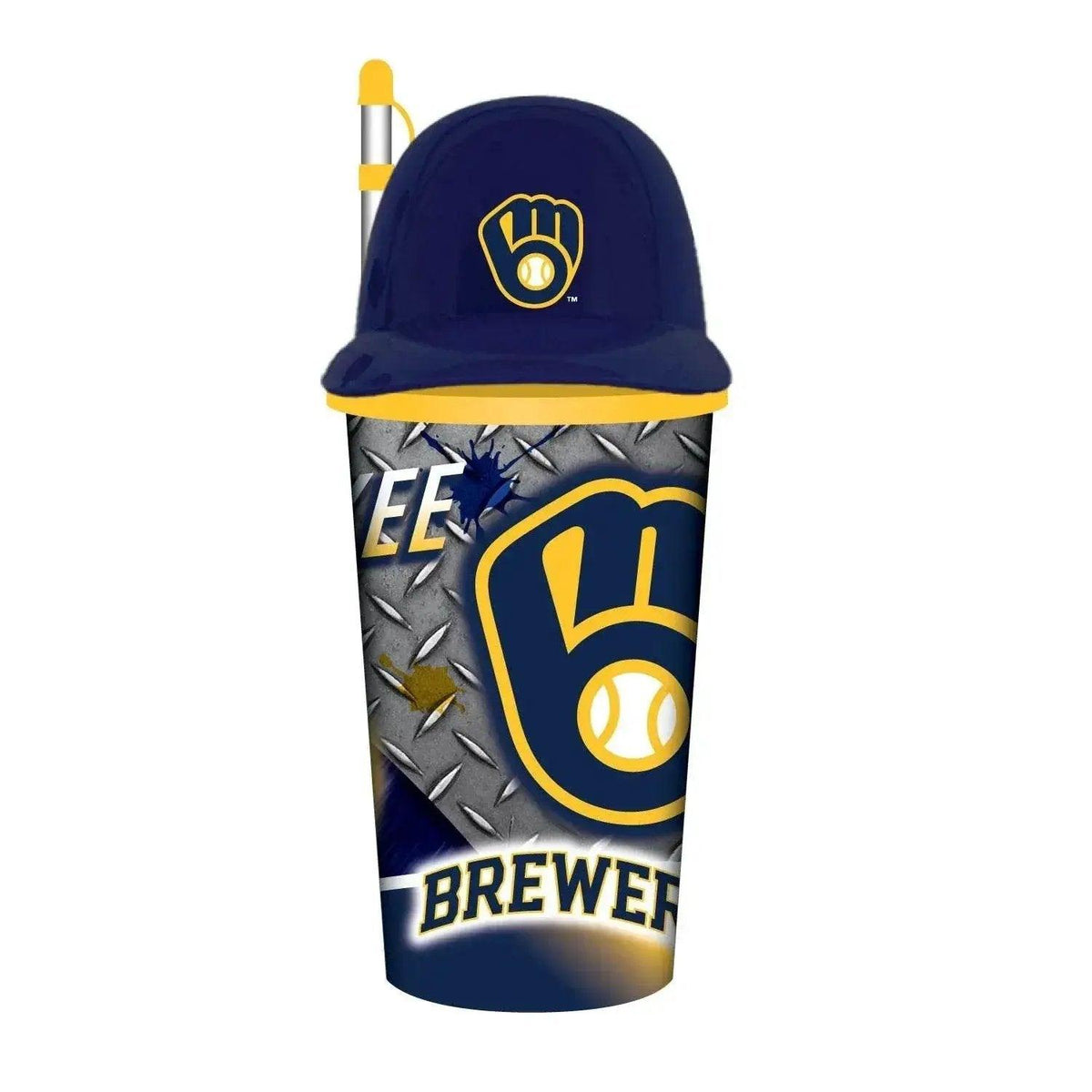  Milwaukee Brewers Helmet Cup 32oz Plastic With Straw -  ToylandEU™
