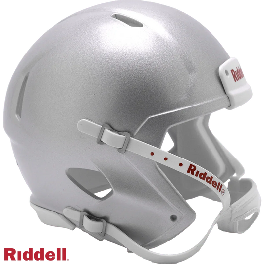 Helmet Riddell Blank Replica Mini Speed Style Extra Bright Silver - ToylandEU