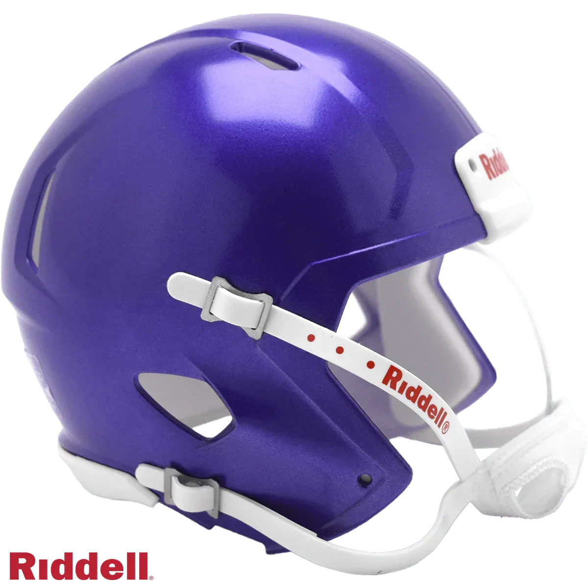 Helmet Riddell Blank Replica Mini Speed Style Purple Metallic - ToylandEU