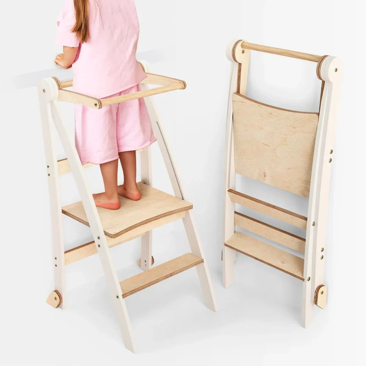 Helper Tower: A Multi-functional Foldable Step Stool for Kids - ToylandEU