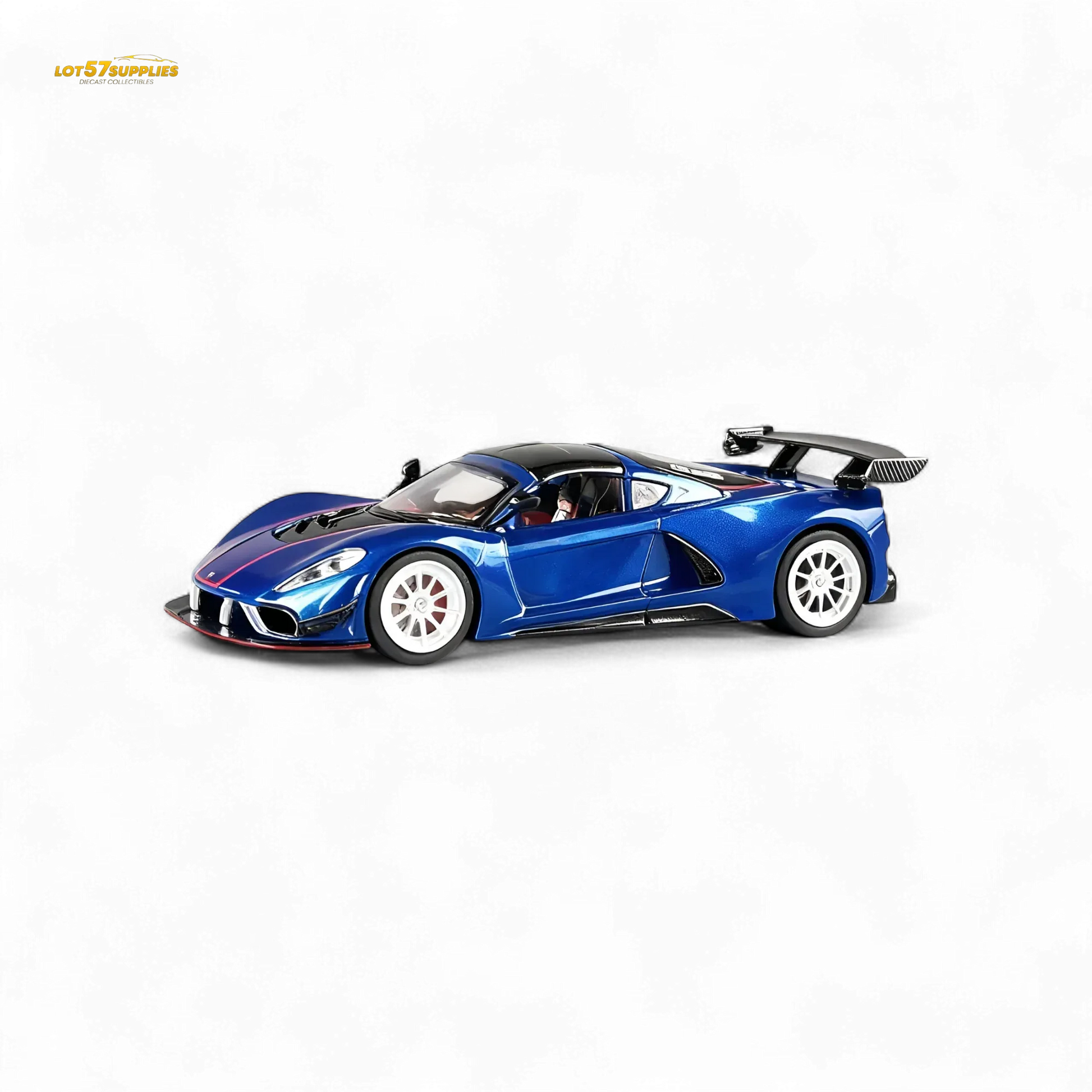 Hennessey Venom F5 Diecast Model Car Magnetic Hood - ToylandEU