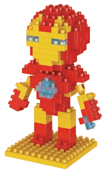 Hero Cartoon Micro Particle Building Blocks Children Assembly Toy Anime Action Figure Boy Girl Kid Gift Cute Toy Building Bricks - ToylandEU