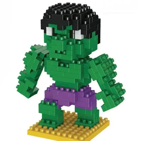 Hero Cartoon Micro Particle Building Blocks Children Assembly Toy Anime Action Figure Boy Girl Kid Gift Cute Toy Building Bricks - ToylandEU