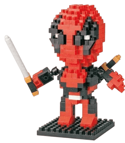 Hero Cartoon Micro Particle Building Blocks Children Assembly Toy Anime Action Figure Boy Girl Kid Gift Cute Toy Building Bricks - ToylandEU