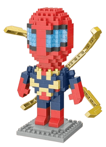 Hero Cartoon Micro Particle Building Blocks Children Assembly Toy Anime Action Figure Boy Girl Kid Gift Cute Toy Building Bricks - ToylandEU