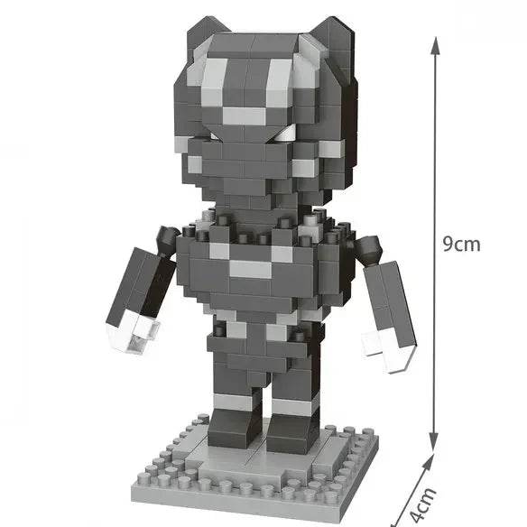 Hero Cartoon Micro Particle Building Blocks Children Assembly Toy Anime Action Figure Boy Girl Kid Gift Cute Toy Building Bricks - ToylandEU