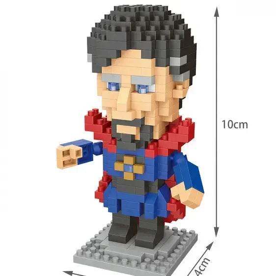 Hero Cartoon Micro Particle Building Blocks Children Assembly Toy Anime Action Figure Boy Girl Kid Gift Cute Toy Building Bricks - ToylandEU
