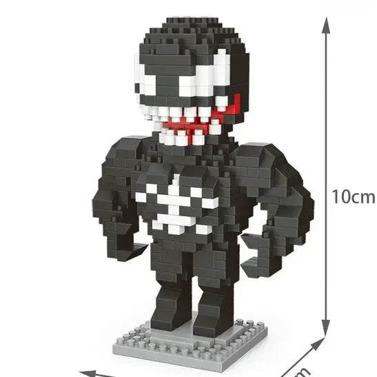 Hero Cartoon Micro Particle Building Blocks Children Assembly Toy Anime Action Figure Boy Girl Kid Gift Cute Toy Building Bricks - ToylandEU