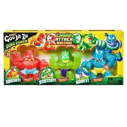 Goo Jit Zu Dino Power Action Figures 3 Pack Exclusive - ToylandEU