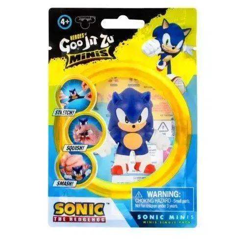 Goo Jit Zu Minis Sonic Pack With Stretchy Action Figures - ToylandEU