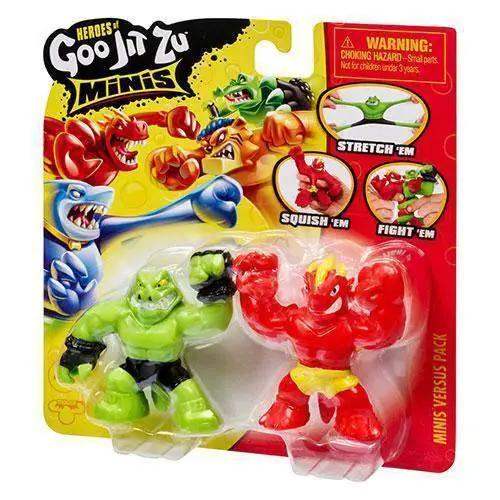 Goo Jit Zu Minis Stretchy Action Figures 2 Pack Set - ToylandEU