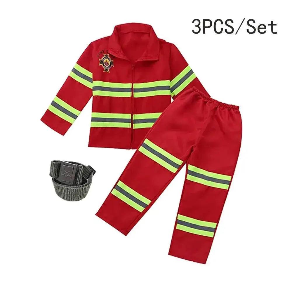  Heroic Kids Firefighter Costume Set with Authentic Gear and Accessories -  ToylandEU™