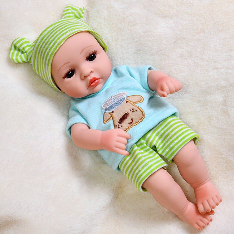 JINGXIN PRINSES 30cm Reborn Baby Doll with Full Silicone Body - Lifelike Realistic Baby Toy Toyland EU Toyland EU