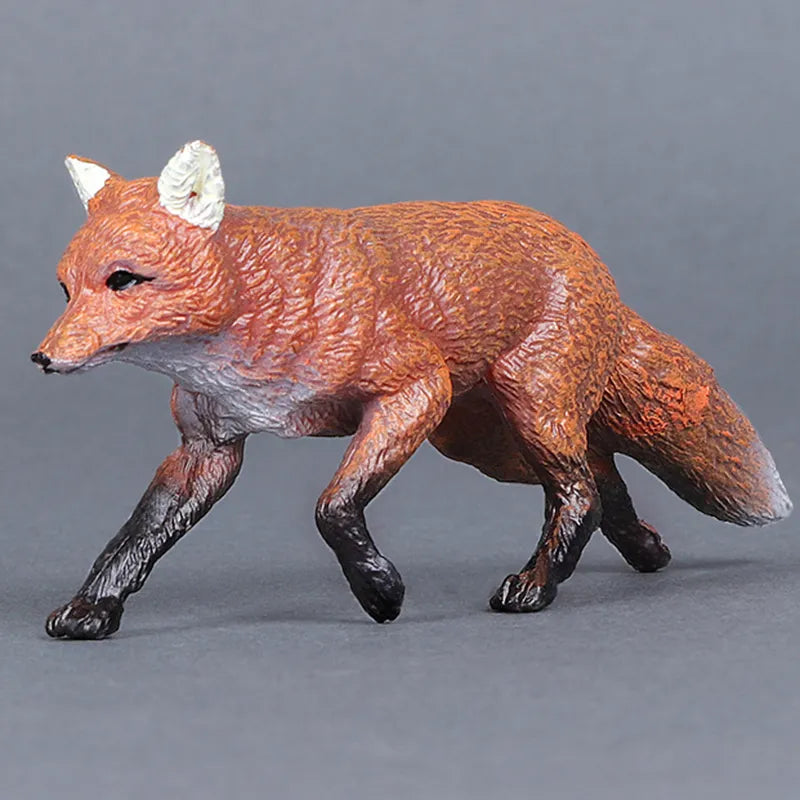 Simulated Wildlife Animal Models for Zoo and Play - Wolf, Monkey, Fox, Chameleon, Pangolin ToylandEU.com Toyland EU