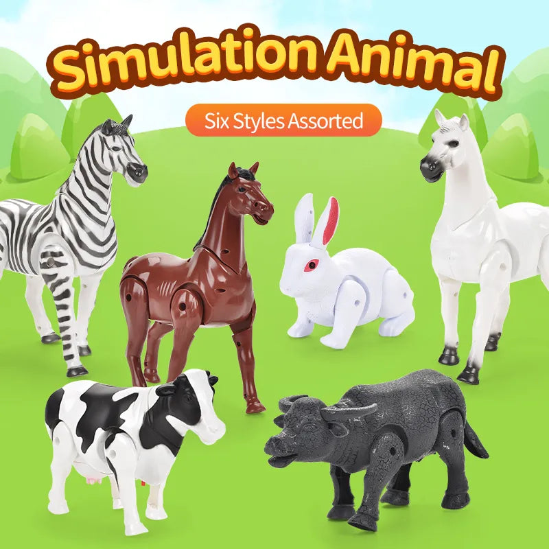 Battery Operated Rabbit Simulation Livestock Animal with Free Shipping - ToylandEU