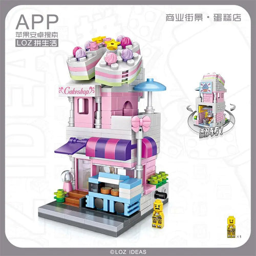 Cute Mini Street Store Educational Building Blocks Toy ToylandEU.com Toyland EU