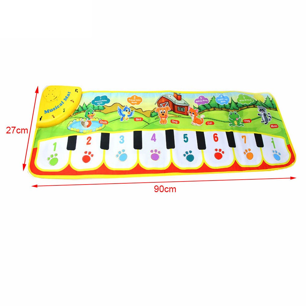 Musical Animal Sound Piano Mat for Children - Educational Toy - ToylandEU