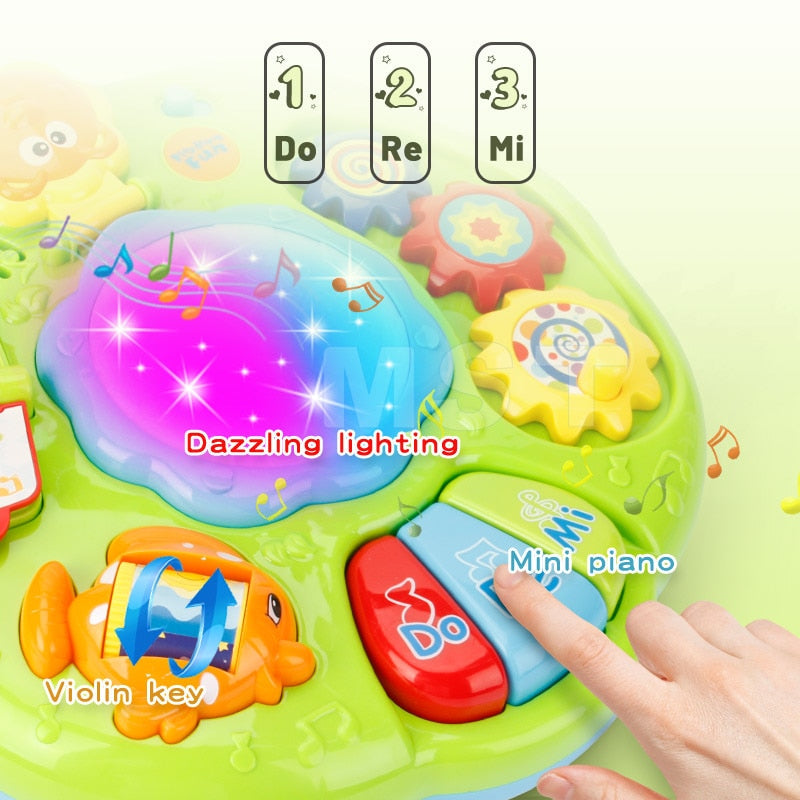 Baby Musical Learning Table- Educational Activity Center - ToylandEU