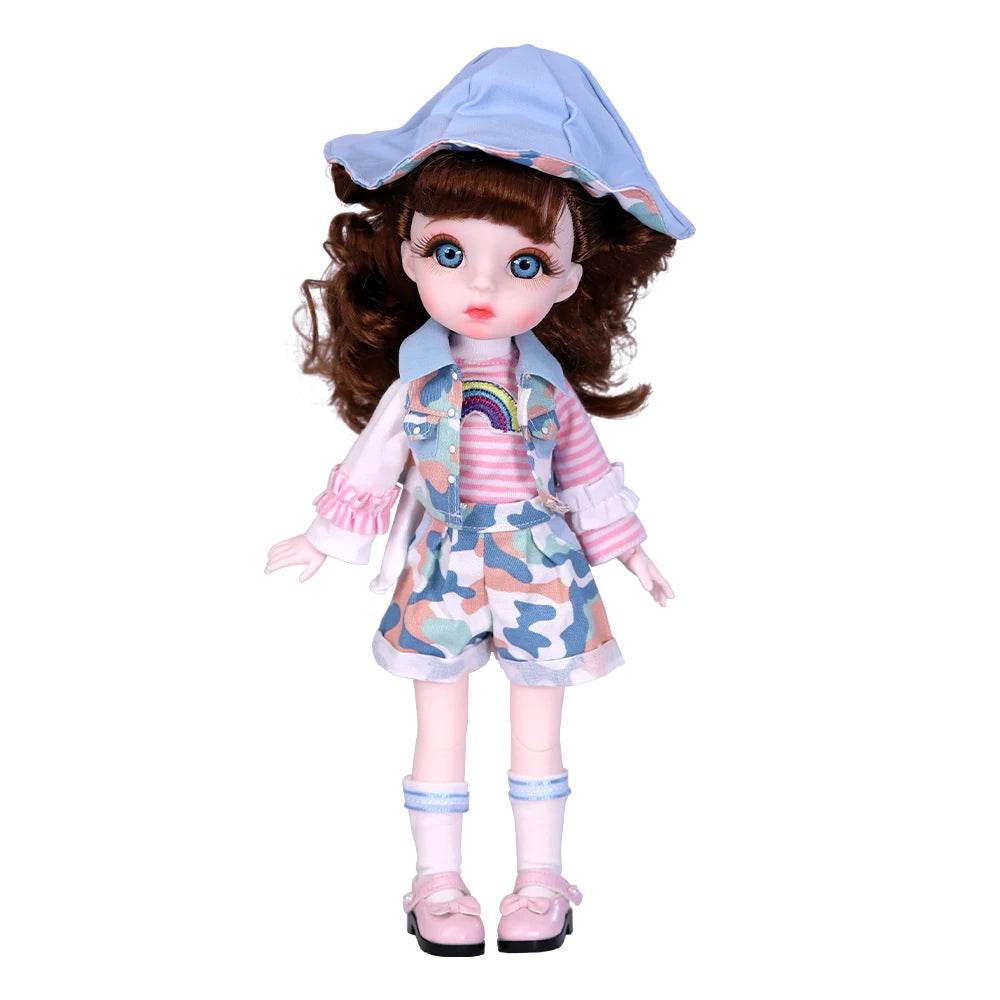 Dream Fairy 1/6 BJD 28 Joints Body Dolls Full Set Gift - ToylandEU