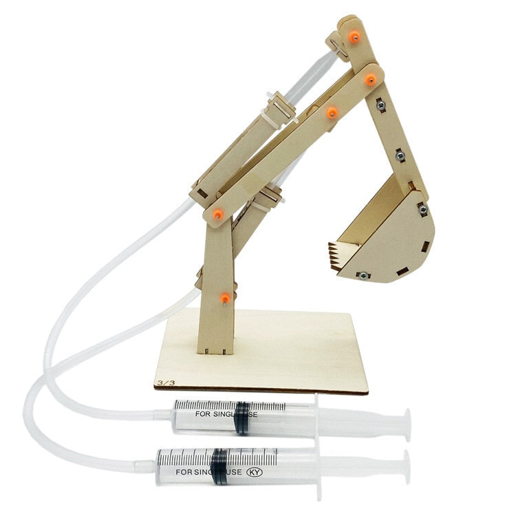 STEM Needle Tube Excavator Model Kit - Educational Toy Set for Physical Science Experiments - ToylandEU