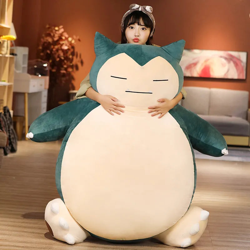 Big Size Snorlax Plush Doll Cute Bear Pokemoned Pikachued Stuffed Toys - ToylandEU