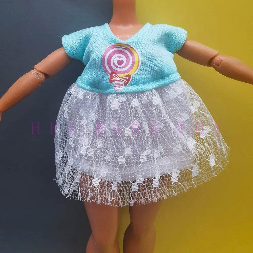 Versatile Doll Clothes Skirt And Dress Set For Girls - ToylandEU