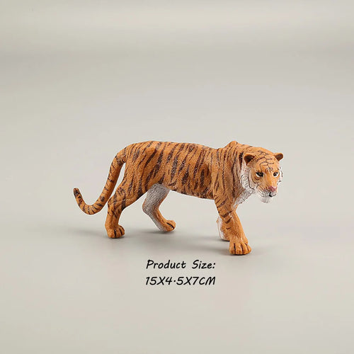 Wild Animal Kingdom PVC Figures Set with Cubs - Educational Toys and Cake Toppers ToylandEU.com Toyland EU