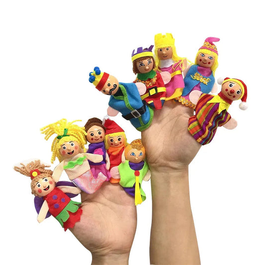 Finger Puppets Animals Dolls Family Educational  Mermaid Hand Collection - ToylandEU
