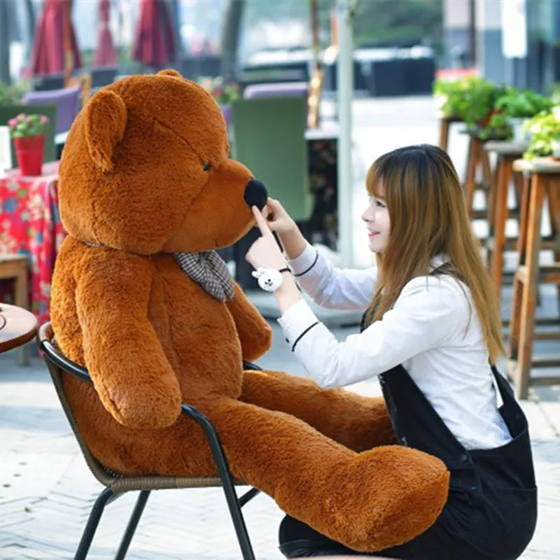 DIY Unstuffed Giant Teddy Bear Coat - Soft and Plush