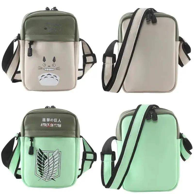 High Capacity Anime Shoulder Bag Multifunctional Everyday Carry - ToylandEU