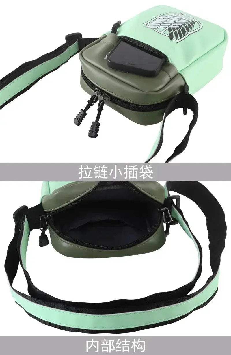 High Capacity Anime Shoulder Bag Multifunctional Everyday Carry - ToylandEU