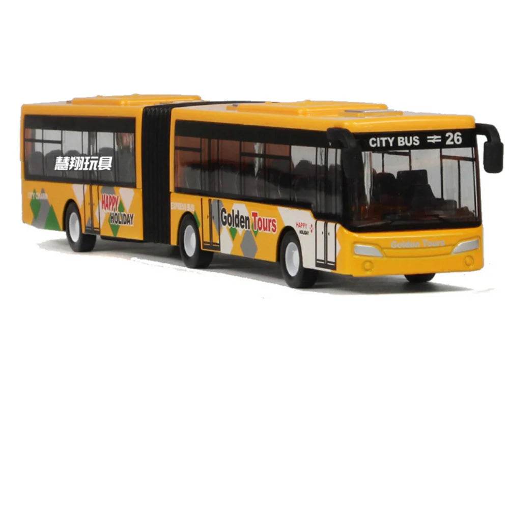 High-Detail Alloy Bus Model Diecast Toy Car - Perfect for Kids & Collectors - ToylandEU