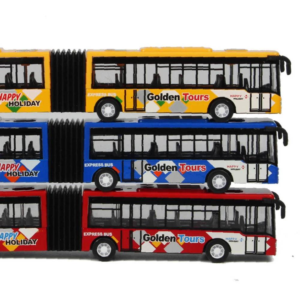 High-Detail Alloy Bus Model Diecast Toy Car - Perfect for Kids & Collectors - ToylandEU