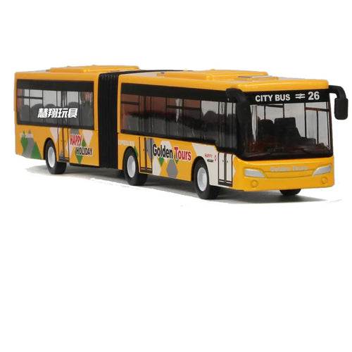 High-Detail Alloy Bus Model Diecast Toy Car - Perfect for Kids & Collectors - ToylandEU